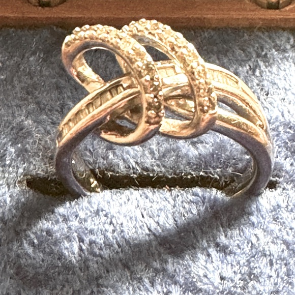 925s Diamond Ring - Picture 3 of 7